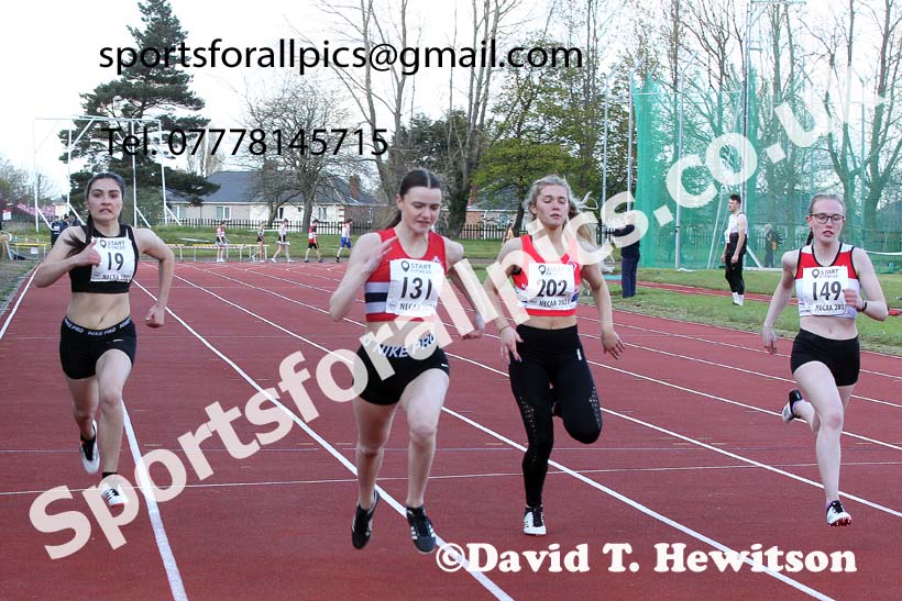 150 metres, North East Grand Prix No. 1, Monkton on Wednesday, April 28th, 2021. Photo: David T. Hewitson/Sports for All Pics